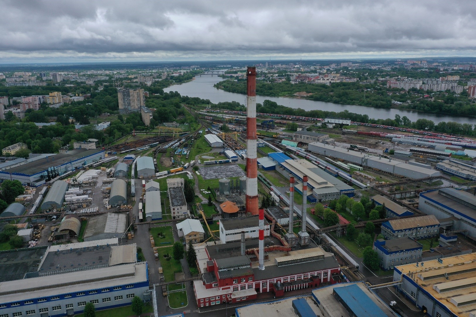 Комплекс работ на Тверском вагоностроительном заводе